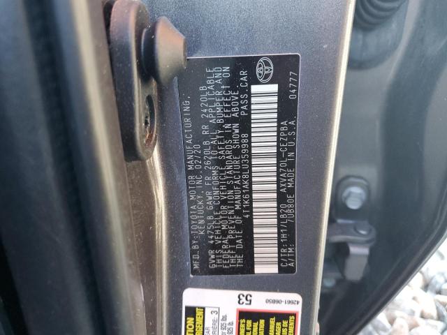 2020 TOYOTA CAMRY XSE - 4T1K61AK8LU359988