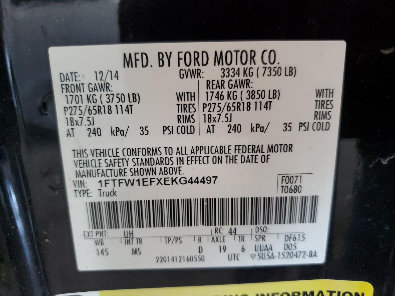 FORD F-150 SUPERCREW