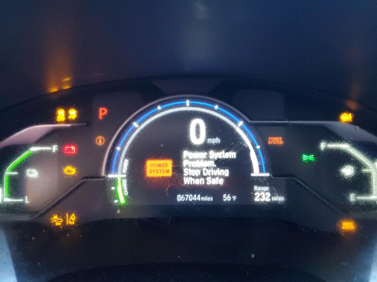 HONDA CLARITY TOURING