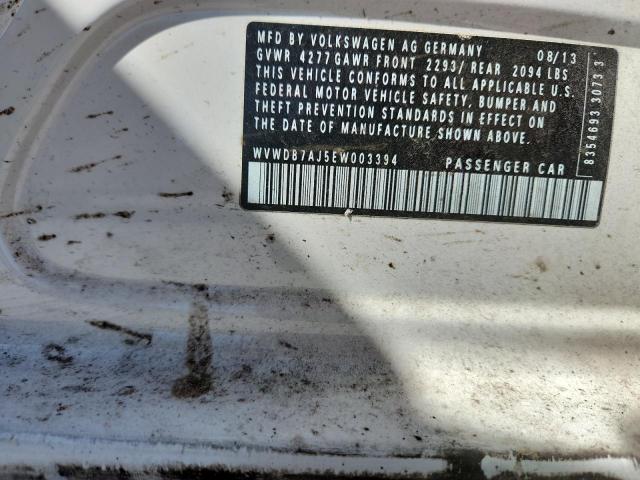 2014 VOLKSWAGEN GOLF - WVWDB7AJ5EW003394