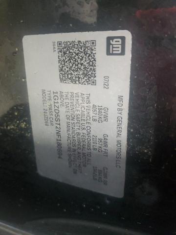 2022 CHEVROLET MALIBU LT - 1G1ZD5ST2NF180594