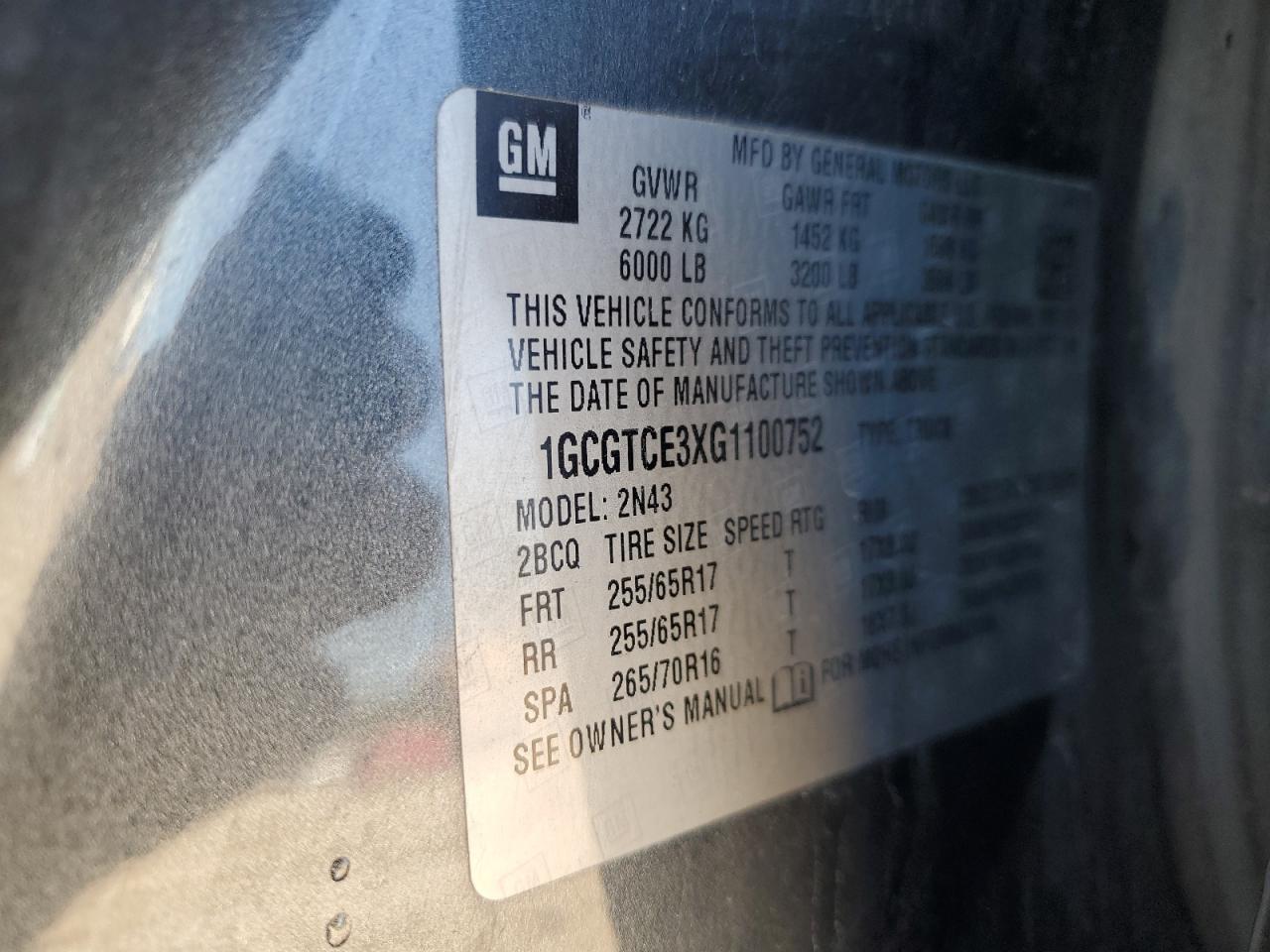 CHEVROLET COLORADO LT