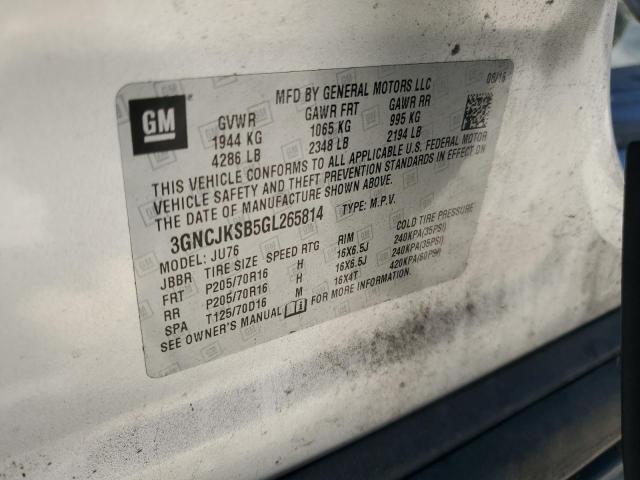 2016 CHEVROLET TRAX LS #3284797538