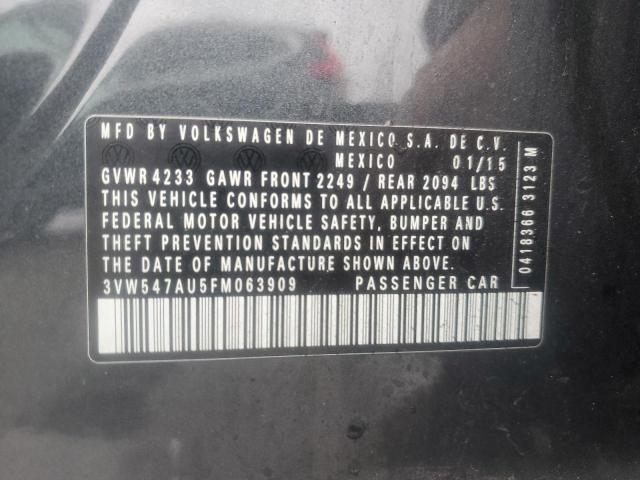 2015 VOLKSWAGEN GTI 3VW547AU5FM063909
