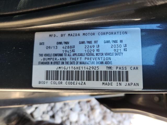 2014 MAZDA 6 TOURING - JM1GJ1T6XE1142925