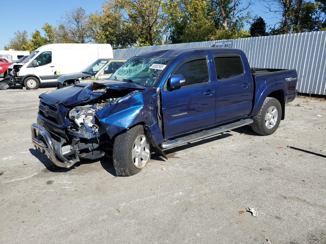 Lot #3278863030 2014 TOYOTA TACOMA DOU