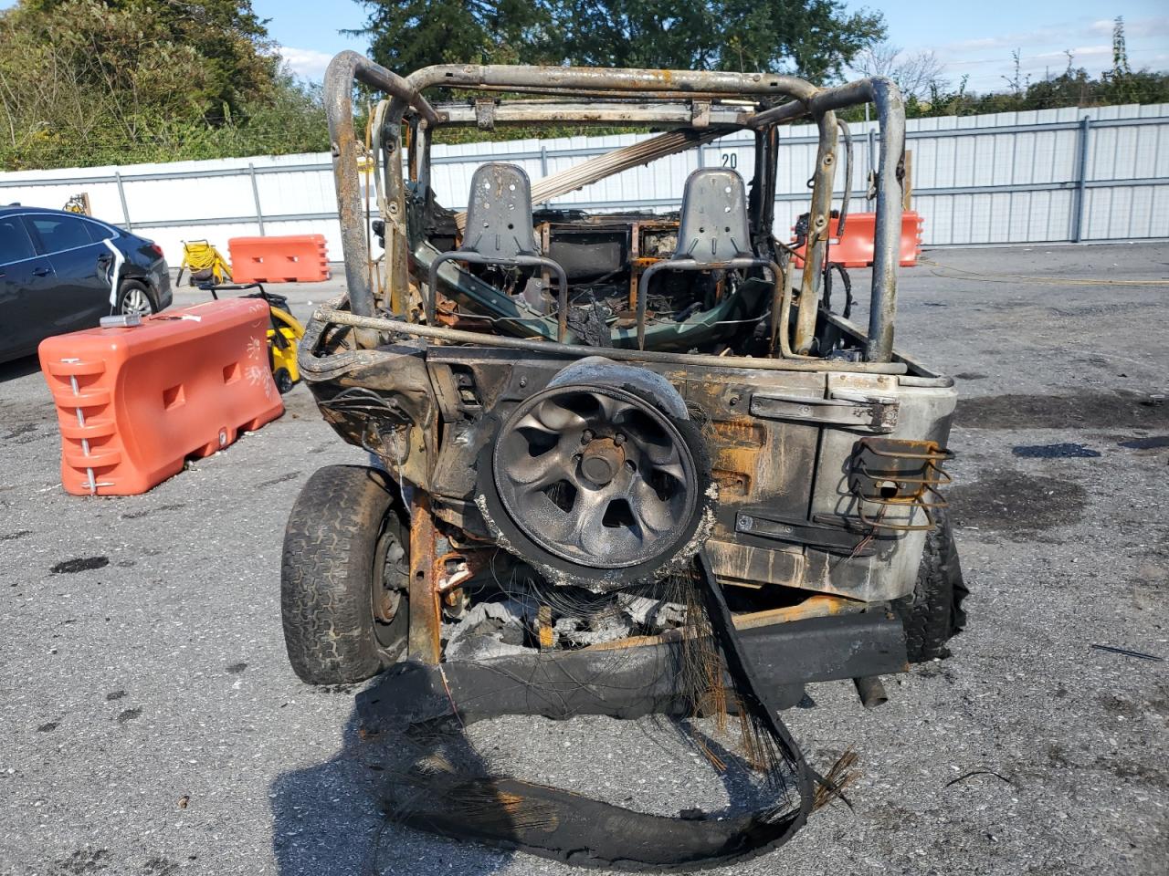 Lot #3301933413 1997 JEEP WRANGLER /