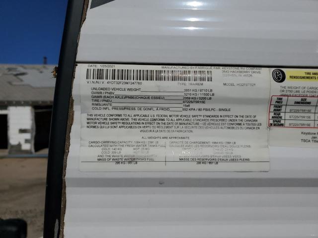 2021 KEYSTONE HIDEOUT #3285900569