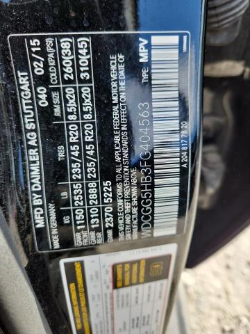 2015 MERCEDES-BENZ GLK 350 - WDCGG5HB3FG404563