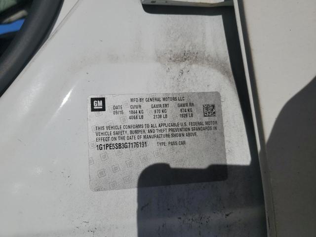 2016 CHEVROLET CRUZE LIMITED LT #3297117506