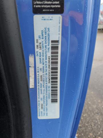 2001 VOLKSWAGEN NEW BEETLE #3283989807