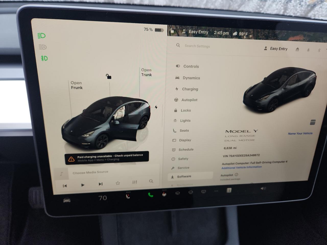 Lot #3311460286 2025 TESLA MODEL Y