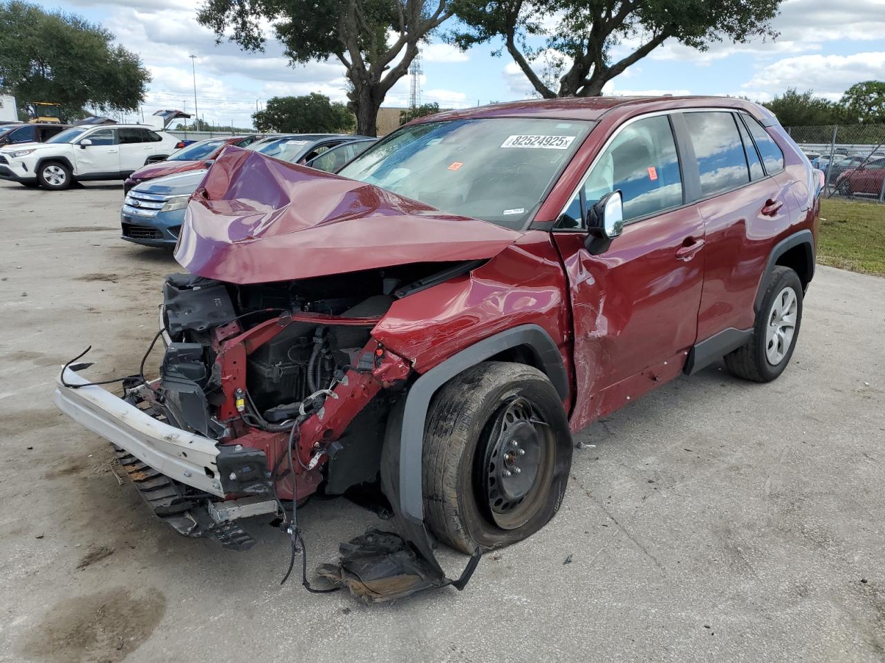 Lot #3308239187 2022 TOYOTA RAV4 LE