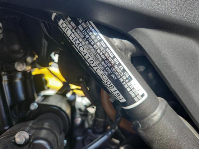 2012 HONDA CBR250 R MLHMC4107C5208184