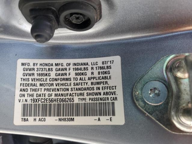 2017 HONDA CIVIC LX - 19XFC2E56HE066265