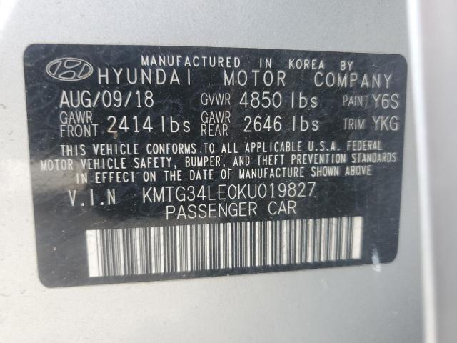 2019 GENESIS G70 PRESTI KMTG34LE0KU019827