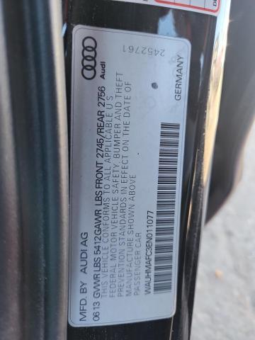 2014 AUDI A6 PRESTIG #3304874538