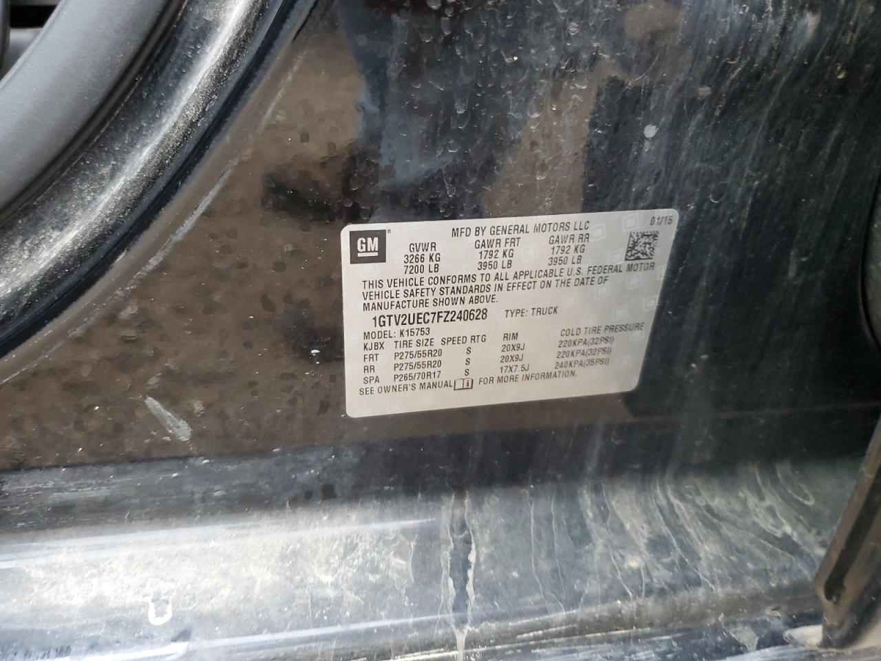 GMC SIERRA K1500 SLE