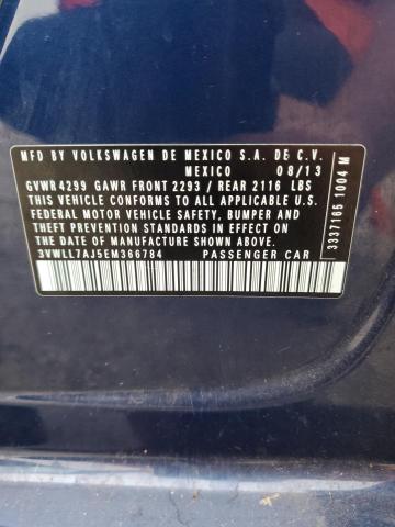 2014 VOLKSWAGEN JETTA TDI - 3VWLL7AJ5EM366784