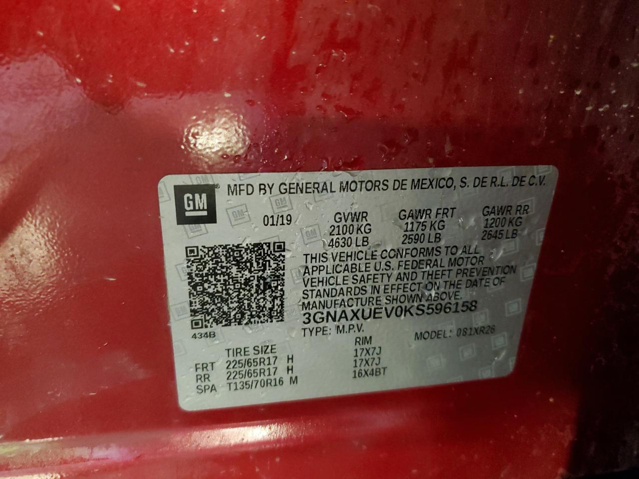 CHEVROLET EQUINOX LT