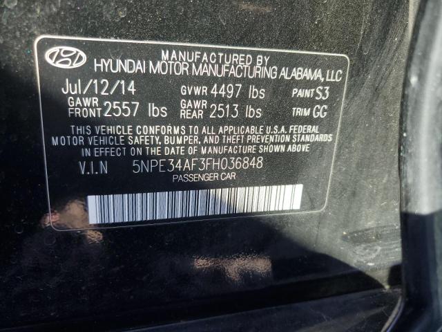 2015 HYUNDAI SONATA SPO - 5NPE34AF3FH036848