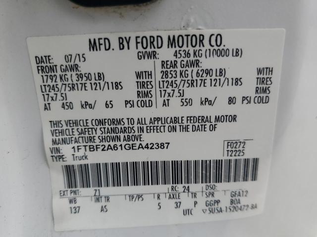 2016 FORD F250 SUPER #3301805340