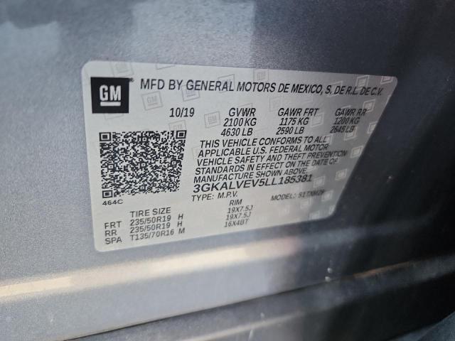 2020 GMC TERRAIN SLT - 3GKALVEV5LL185381