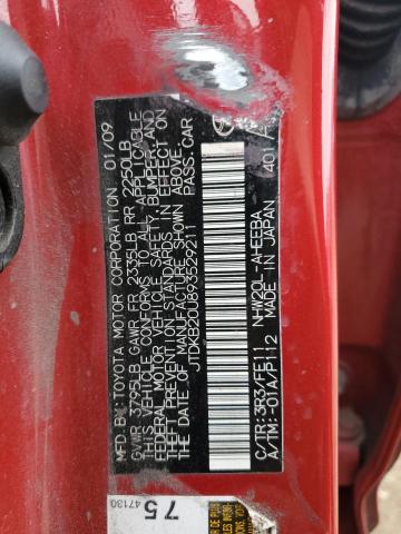 2009 TOYOTA PRIUS #3290245208