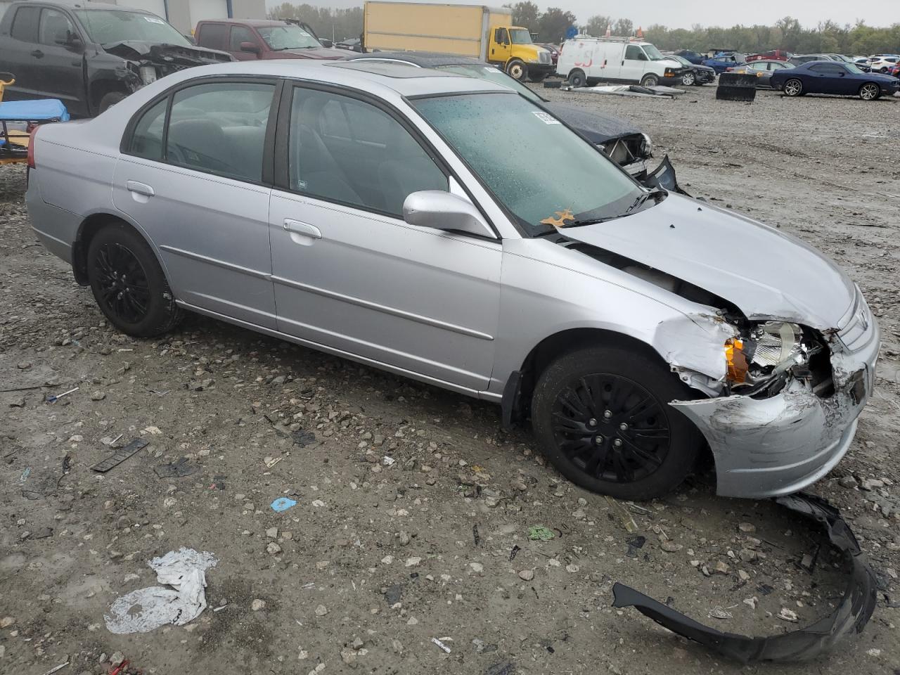 Lot #3285646277 2002 HONDA CIVIC EX