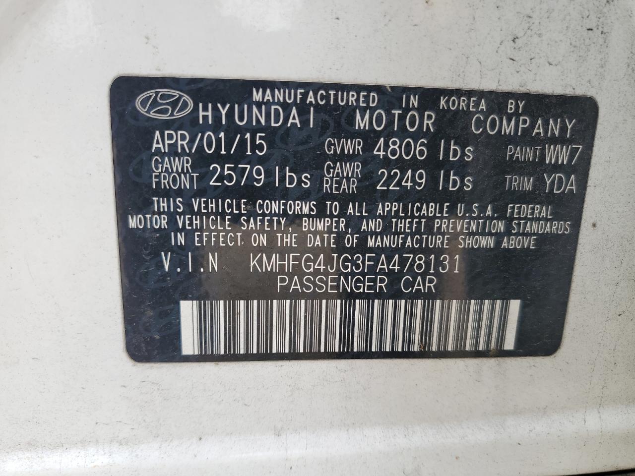 HYUNDAI AZERA