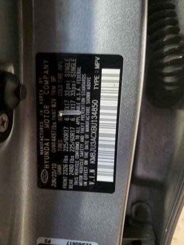 2011 HYUNDAI TUCSON GLS - KM8JU3ACXBU134850