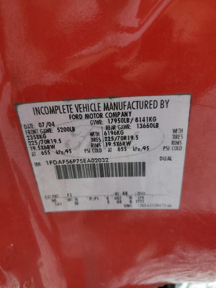 Lot #3265088868 2005 FORD F550 SUPER