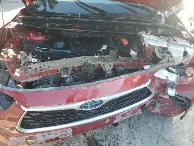 2022 TOYOTA HIGHLANDER HYBRID XLE 5TDHBRCH3NS552079