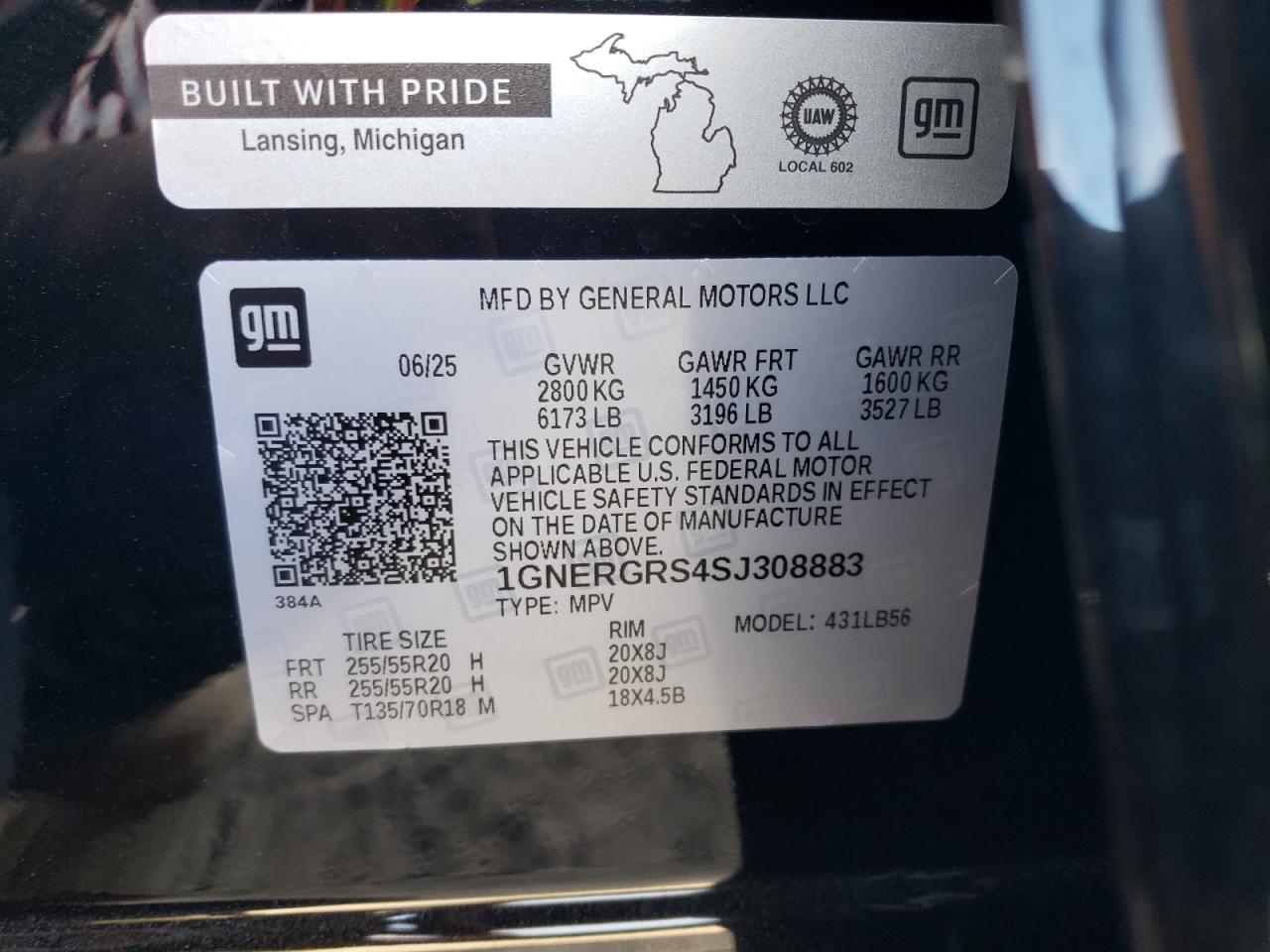 CHEVROLET TRAVERSE LT