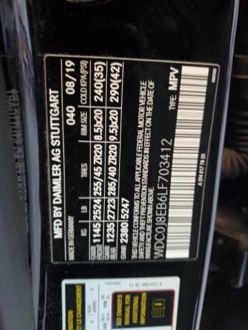 2020 MERCEDES-BENZ GLC COUPE - WDC0J8EB6LF703412