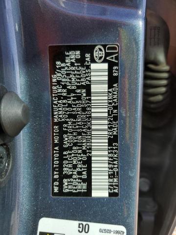 2019 TOYOTA COROLLA L - 2T1BURHE3KC168371