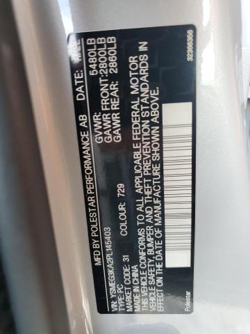 2023 POLESTAR 2 - YSMEG3KA2PL145403