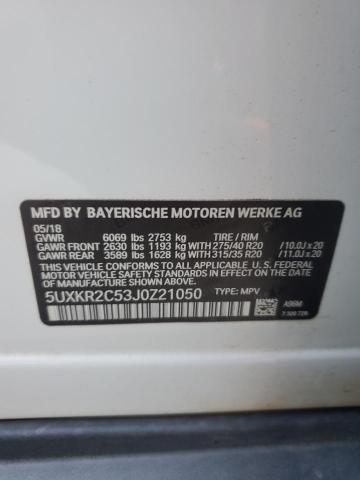 2018 BMW X5 SDRIVE3 5UXKR2C53J0Z21050