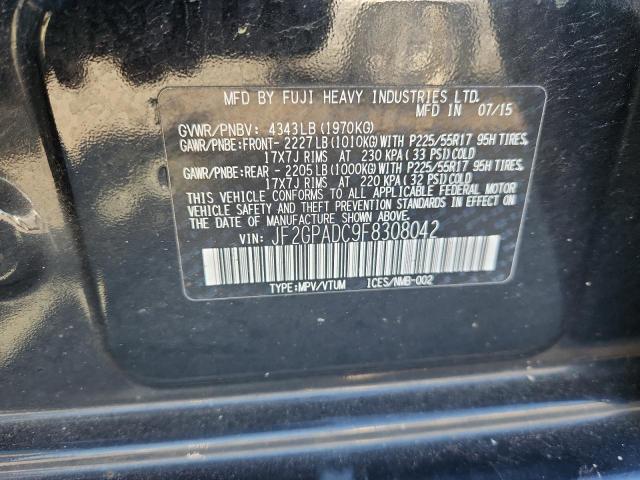 2015 SUBARU XV CROSSTR #3284592332