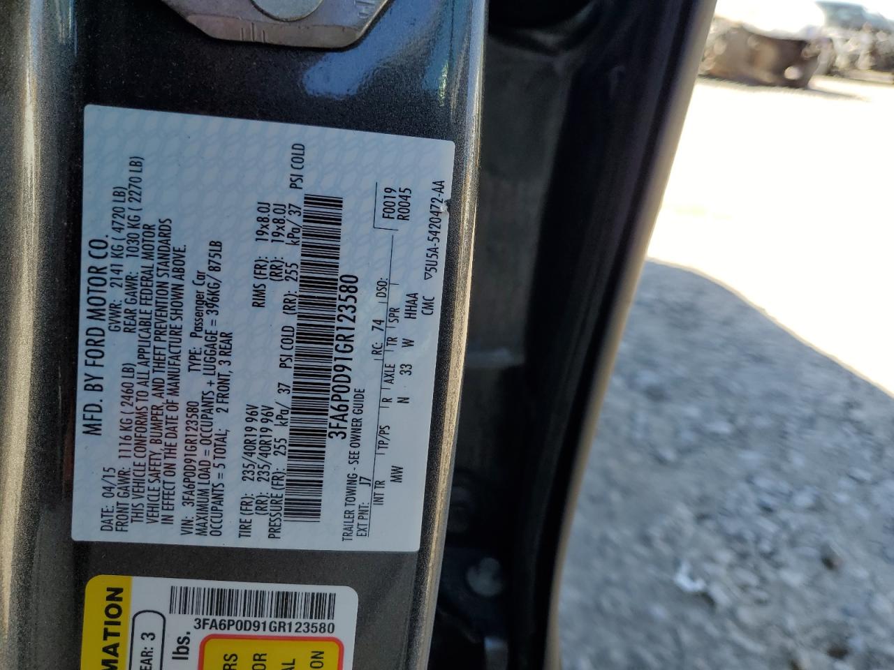 FORD FUSION TITANIUM