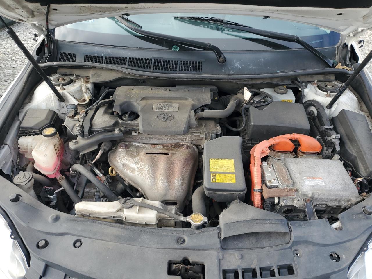 Lot #3311484234 2015 TOYOTA CAMRY HYBR