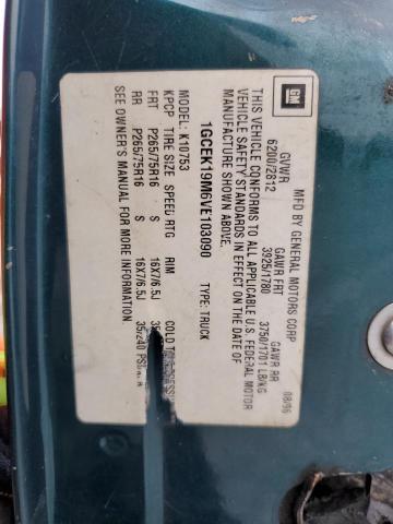 1997 CHEVROLET GMT-400 K1 #3292546678