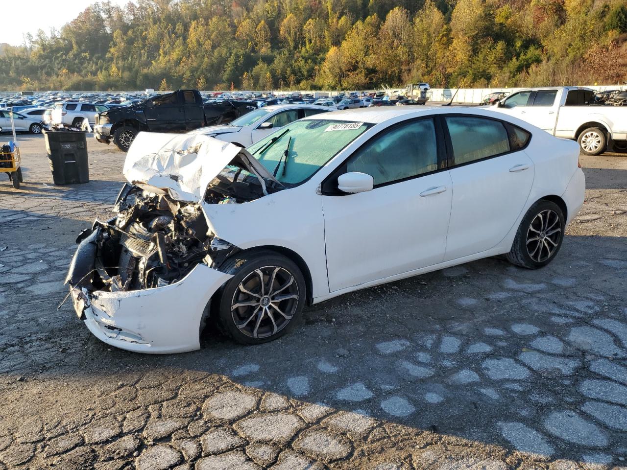 Lot #3292354264 2014 DODGE DART SXT