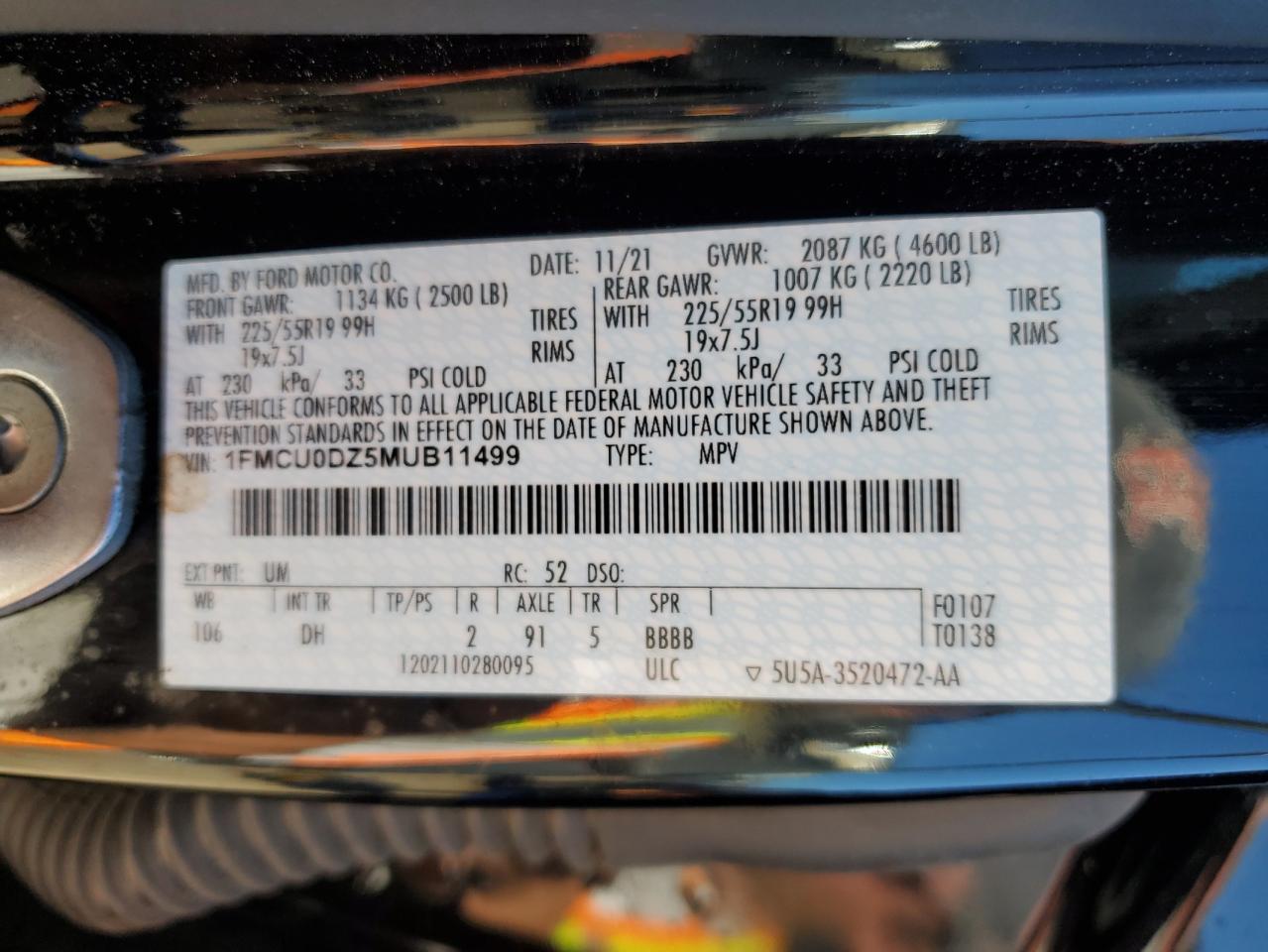 FORD ESCAPE TITANIUM