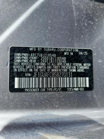 2025 SUBARU IMPREZA SP #3285745683