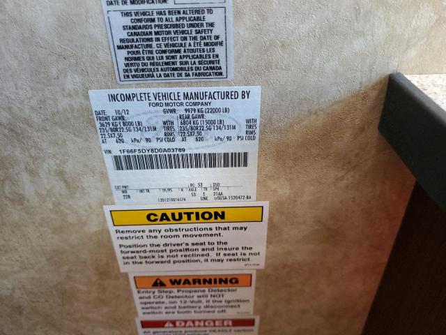 2013 FORD F53 #3301828338