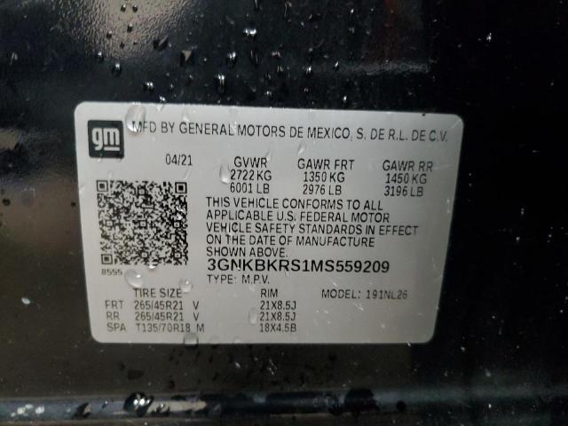 2021 CHEVROLET BLAZER RS #3290293207