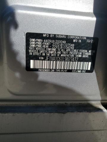 2020 SUBARU WRX PREMIU JF1VA1C61L9827472