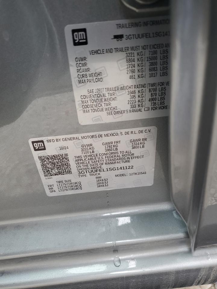 GMC SIERRA 1500 K1500 AT4X