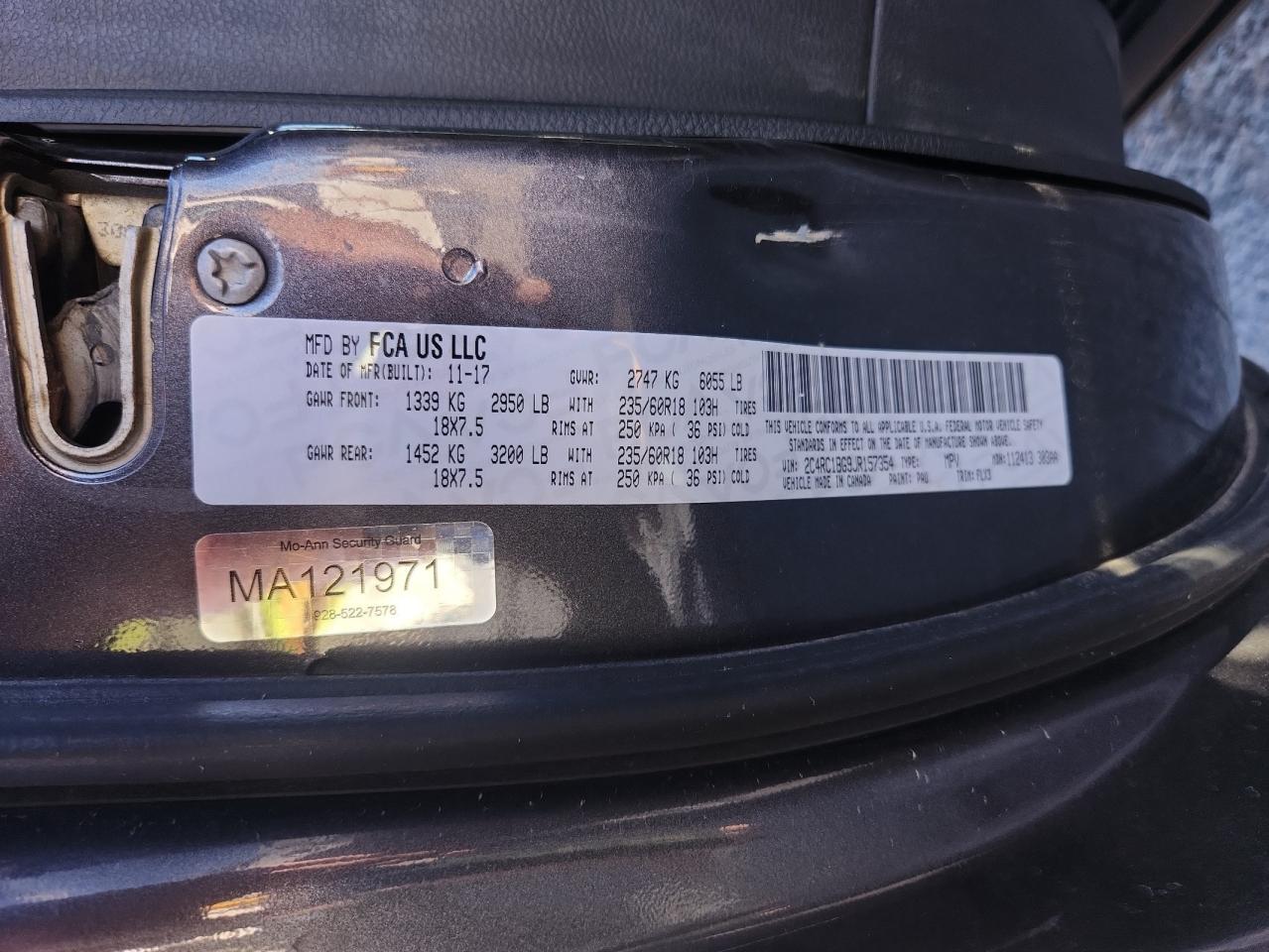 CHRYSLER PACIFICA TOURING L